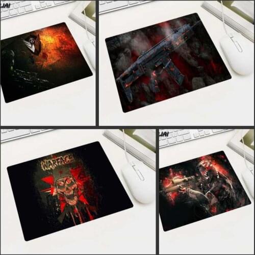 XGZ DIY Warface Game Mouse Pad 22X18/25X20/29X25CM Gamer Gaming MousePads Rubber Rectangle Laptop Office Pc Players Mousemat