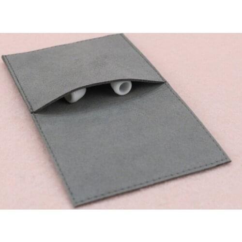 In Stock 10 pcs/lot Magnet Buckle Flip Bag Earrings Necklace Bracelet Ring Storage Bag Microfiber Convenient To Travel And Carry