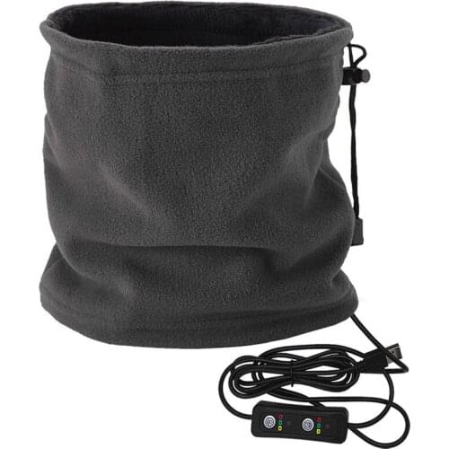 New 2020 Winter Scarf Heated Scarf USB Women Men Heating Scarf Couple Scarf Neckerchief Plush Collar Scarves