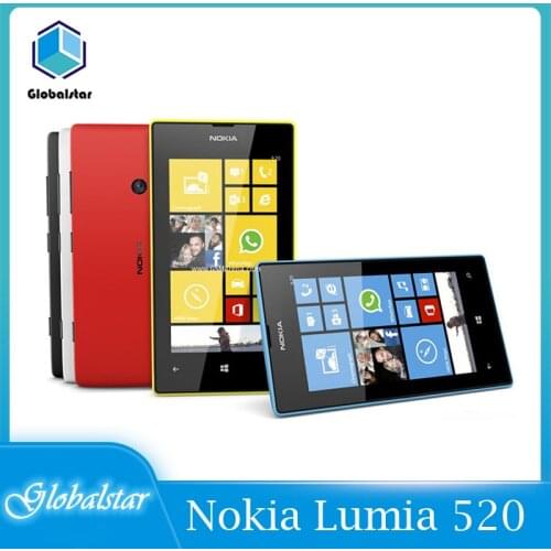 Nokia lumia 520 Refurbished Original Lumia 520 cell phone Dual core 8GB ROM 5MP GPS Wifi 4.0" IPS unlocked windows phone