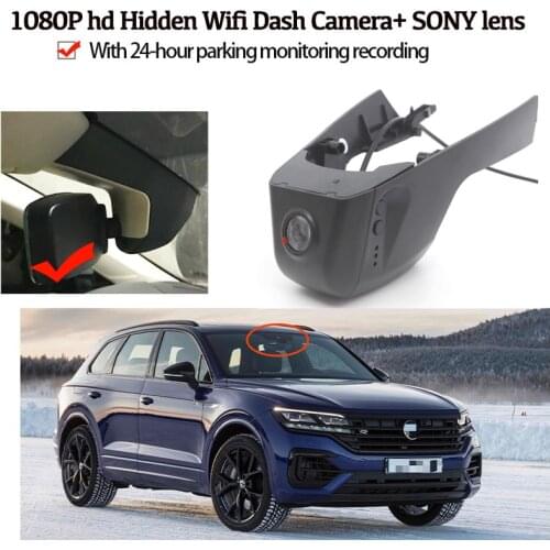 HD CCD Car DVR Wifi Video Recorder Dash Cam Camera NEW For Volkswagen Touareg 2018 2019 2020 2021 high quality Night vision