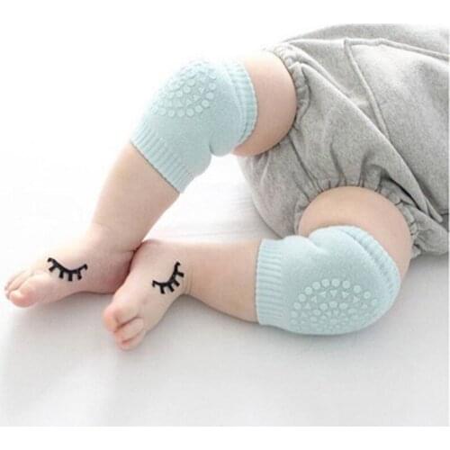 1 Pair Baby Kid Knee Pads Leg Anti Slip Crawling Accessory Baby Knees Warmer Baby Crawling Protector