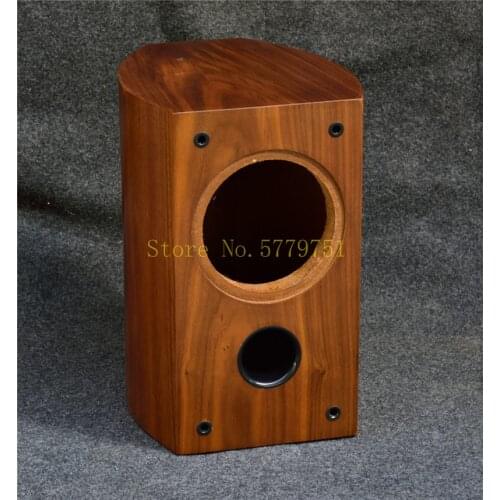 1 pair 5.5 inch full frequency veneer empty box DIY HIFI fever speaker