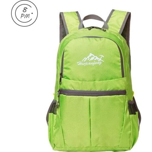 25L Lightweight Waterproof Outdoor Foldable Backpack Nylon Backpack Folding Bag Ultralight Women Men Travel Hiking Climbing Pack