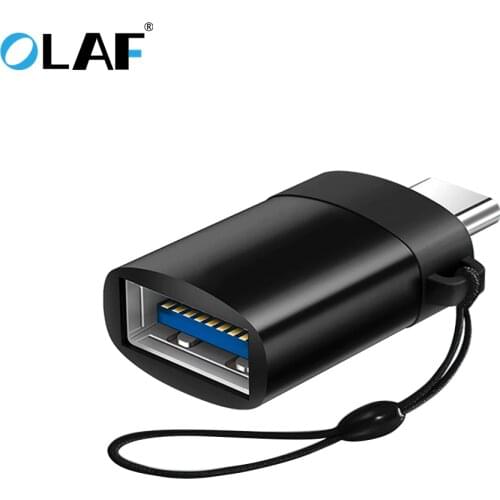 Olaf OTG Type-C usb c adapter for Samsung Galaxy S8 S9 Note 8 Mobile Phone Micro Type C-USB-C to USB 3.0 charge data converter