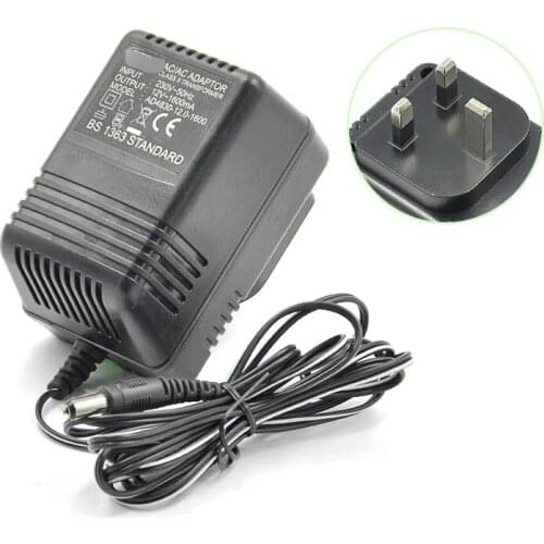 AD4830-12.0-1600 Charger AC Adaptor 12V 1600mA UK Plug-Used