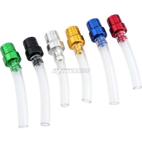 CNC Anti Reverse Gas Fuel Petrol Tank Cap Valve Vent Breather Pipe For ATV Pit Dirt Bike 4 Wheel Quad Motorcycle