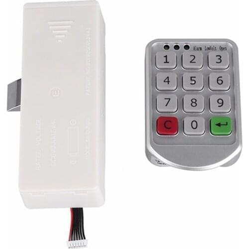 Electronic Digital Password Lock Digital Key Pad Numbers Door Lock Combination Lock for Cabinet Code Password Lock