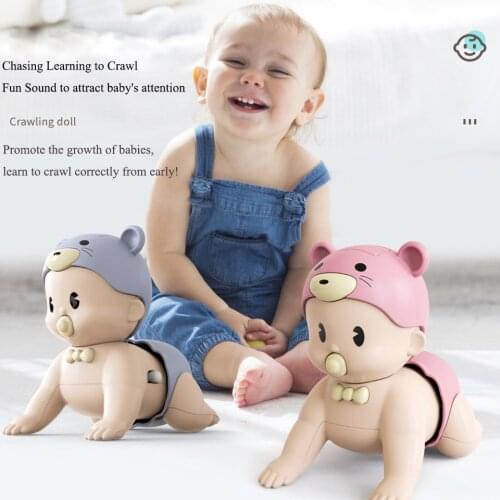 Learn Crawling Doll Baby Early Education Puzzle Toys Baby Toddler Toys Learning Crawling Doll Best Gift Boy Girl