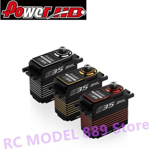 Power HD Storm S35 Competition Full Metal Brushless Digital Servo Climb car/Fixed Drone High Voltage Servo RC truck RC car part