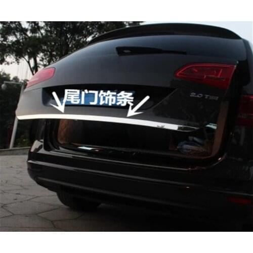 Tailgate Rear Door Bottom Cover Molding Trim Stainless Steel Back Door Trim Car Accessories For Volkswagen Sharan 2012 - 2019 D