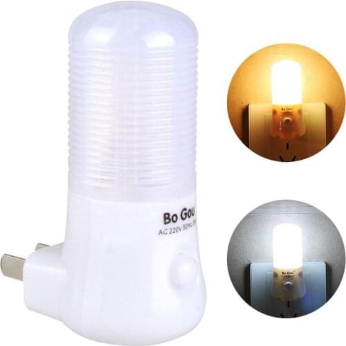 Night Lamp LED Wall Plug-in Night Light Baby Bedroom Hallway Nursery Lamp EU/US Plug Home Decoration Light