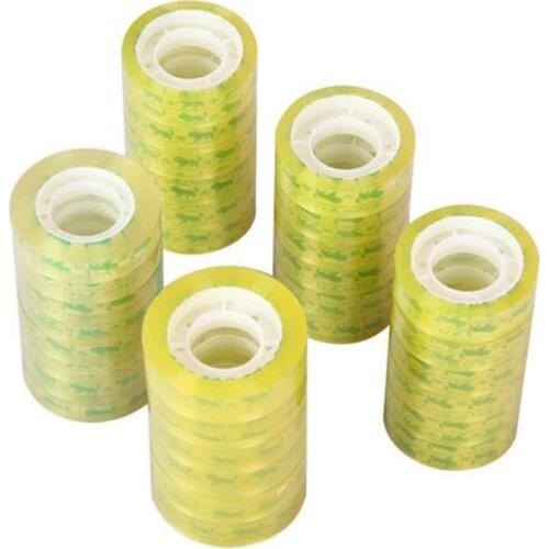 30m Office Stationery Transparent Tape Seal Tape High Packaging Accessories Tape Self-adhesive School Office Viscidity Stro K7H3