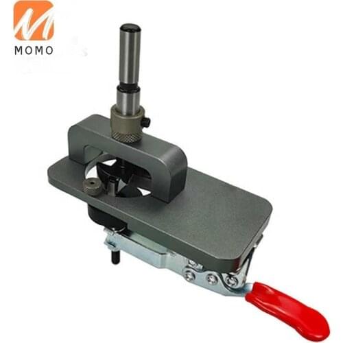 35mm Hinge Hole Device Drilling Guide Locator Cabinet Door Aircraft Hinge Opener Door Cabinets Aluminum Alloy Woodworking Tool