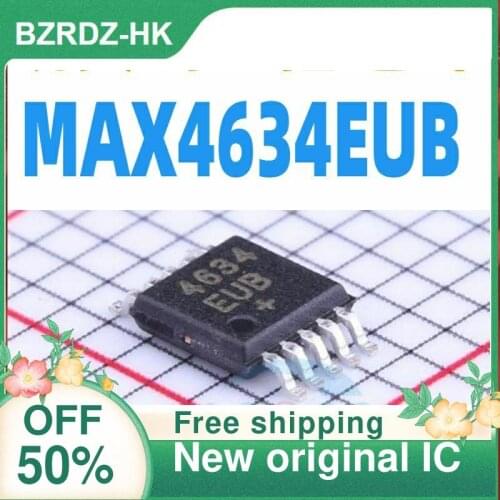 1-20PCS MAX4634EUB MAX4634 4634EUB MSOP10 Analog Switch Chip Original