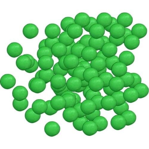 100PCS Round Soft Rubber Luminous Fishing Beads Glowing Sink Beads For Treble Hook Fishing Rigs Fishing Lure Floating Tackle