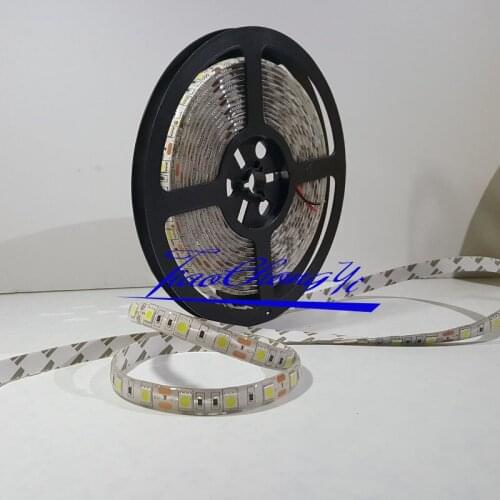 5-100M Cool White DC12V 5050 SMD 300LED Strip light flexible 60led/m waterproof IP65 New