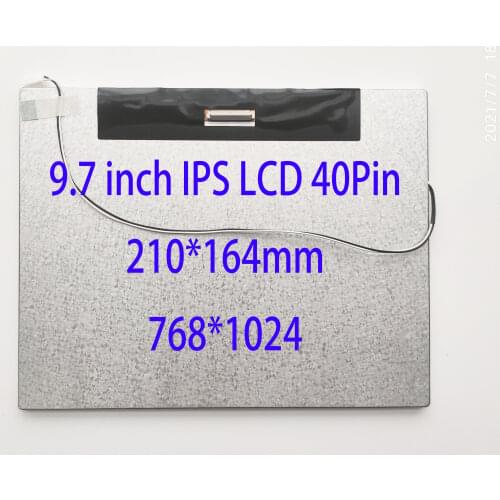 9.7 Inch LCD 210mm*164mm Vertical display IPS LCD Screen For Car Radio 1024*768 WD097 KL097