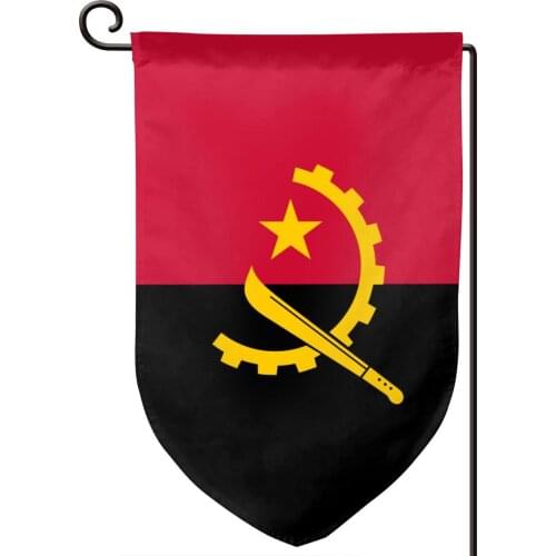 Angola Garden Flag Farm Double Sided printing Home Outdoor Vintage decoration