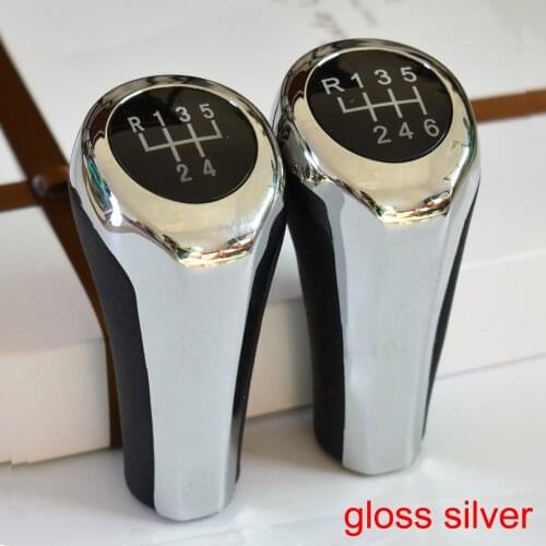 Automobile 5 6 Speed Manual Gear Stick Shift Knob Shifter For BMW 1 3 5 6 Series E81 E82 E87 E88 F20 E90 E91 E92 E93 E30 E36 E46