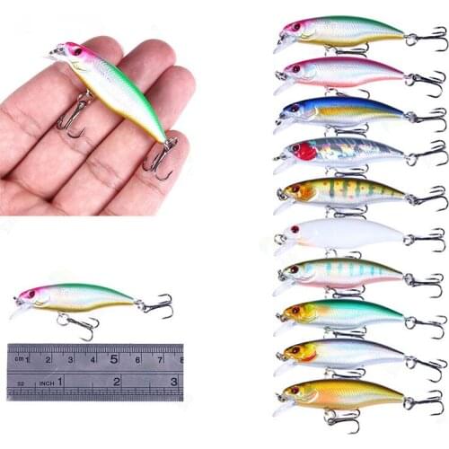 Bionic Fishing Lures Reusable Slow Sinking Bait Waterproof Durable Fishing Accessories for Outdoor Lake Sea MC889