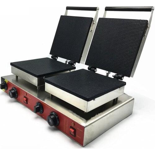 Electric double head egg waffle maker _cone waffle maker