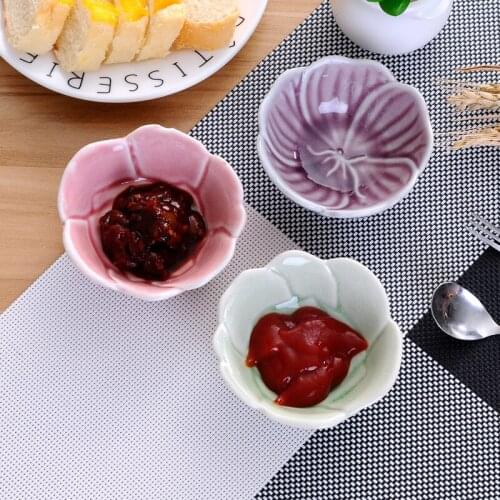 Ceramic taste dish home dumplings dumplings dish snacks small dish bone dish hot pot bowl soy sauce seasoning dishware