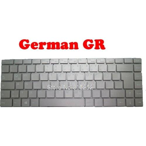 Laptop Keyboard For MEDION AKOYA E4273 MD61465 MD61464 MD61287 MSN30026573 30026572 30025914 German GR Gold