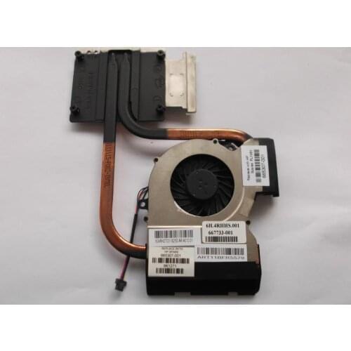 Cooler for HP pavilion DV6-6000 DV7-6000 DV7 DV6 cooling heatsink with fan 665307-001 641476-001 650847-001 666392-001 FOR INT