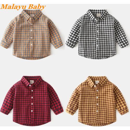 Рубашки с длинным рукавом для мальчиков Malayu Baby China At AliExpress