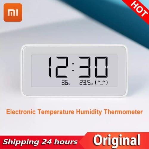 NEW Xiaomi Mijia Hygrometer Thermometer Pro Wireless Smart Electric Digital clock Indoor&Outdoor LCD Temperature Measuring Tool