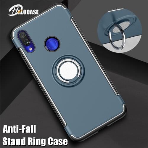 Impact Armor Case For Xiaomi Redmi Note 8 7 Pro 5 6 5A 4X 4A Anti Shock Metal Magnet Ring Case Cover For Redmi Note8 Note7 Pro