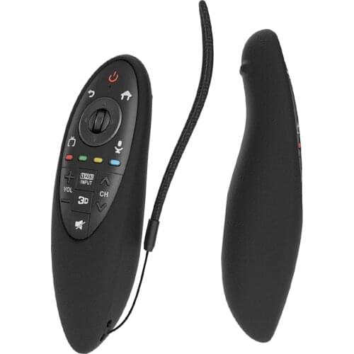 For AN-MR500 Remote Control Protective Cases for LG magic OLED 3D Smart TV SIKAI Silicone Cover Black Shockproof AN MR500