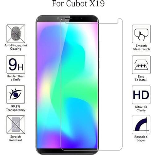 Tempered Glass For Cubot X19 Explosion Proof Smartphone LCD Film Screen Protector For 5.93 Inch Cubot X 19 X19 Case Glass Cover