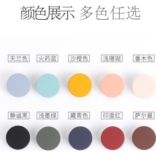 10pcs Brass Colorful Snap Fastener Press Stud Rivet Sewing Leather Button Craft For Clothes Garment DIY Decoration Accessories