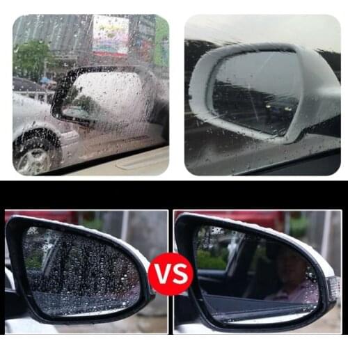 2PCS/Set Car Rearview Mirror Rain Film Clear Sight Sticker For Volvo C30 C70 S40 S60 S70 S80 S90 V40 V50 V60 V90 XC60 XC70 XC90