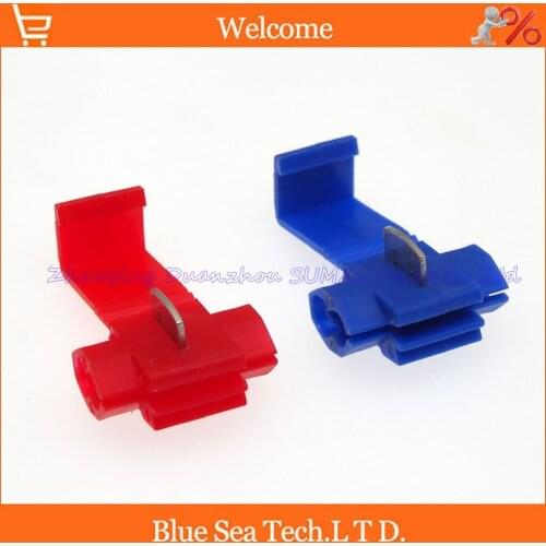 200pcs Good quality KW-3+KW-4 Scotch Lock,Auto Quick connector, Quick Splice Wire Connector and Splice For car ROHS