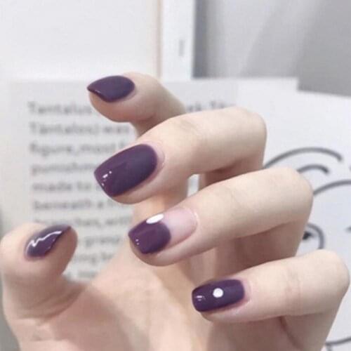 24Pcs/Set Eco-Friendly Nail Art Wearable Full Cover Press On Nails Multi Style Nail Art Decoration Accessories PVC False Nails