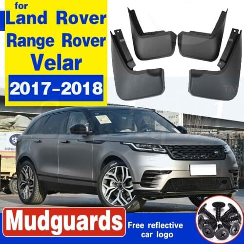 Mud Flap Fit For Land Rover Range Rover Velar 2017-2018 Mudflaps Mudguard Splash Guards Fender Car Front Rear wheel Accessories