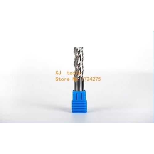 3 Flute blade aluminum rough milling cutter 3mm/4mm/5mm/6mm/8mm/10mm/12mm Milling tools Roughing End Mill cutter Rough cutter