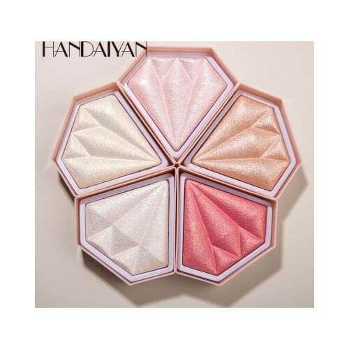 HANDAIYAN High-Gloss Pressed Powder Modified Three-Dimensional Contouring Glittery Nose Shadow