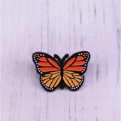 Monarch Butterfly Soft Enamel Pin