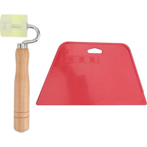 Wallpaper Seam Roller wooden Home Decoration Wall Paper Seamed DIY Tool Wallpaper Construction Tools