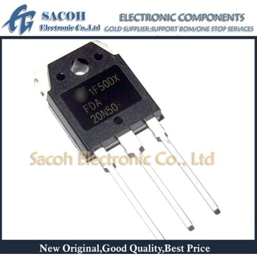 New Original 10PCS/Lot FDA20N50 FDA20N50F 20N50 or FDA16N50 FDA16N50LDTU or FDA15N65 TO-3P 20A 500V Power MOSFE