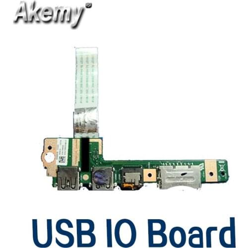 Original For S400C S400CA S500C S500CA IO board Laptop Audio USB IO Board SD Card Interface REV 2.0 2.1 3.1
