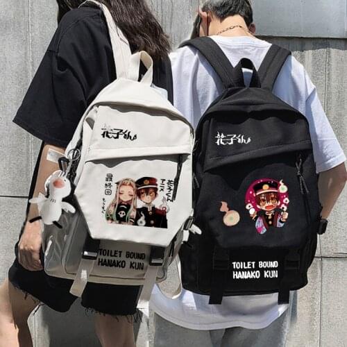 Anime Toilet-bound Jibaku Shounen Hanako Kun Backpack Teenagers Schoolbag Students Book Bag Pocket Backpacks For Gilrs Boys