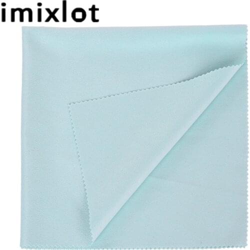 Imixlot 1PC 40x40cm High Quality Chamois Eyeglasses Cleaning Cloth for Unisex Simple Fashion Eyewear Accessories Glasses Wipes