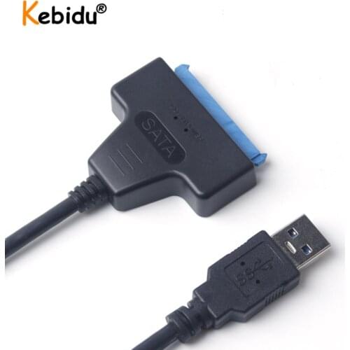 Sata To USB 3.0 Adapter USB SATA 3 Cable UP To 6 Gbps Support 2.5Inch External SSD HDD Hard Drive 22 Pin Sata III A25