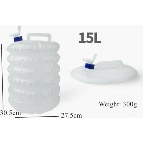Foldable, with the Tap, Outdoor Camping Water Canister, 20 Liter, Camping Water Carrying, Easy Ekipmanlari, space-saving Drum, Küçülebilen, Nature