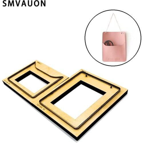 SMVAUON Storage Bag Wooden Die Cutting Mold Making Decor Supplies Template Moulds Die Cut Accessories Wooden Dies